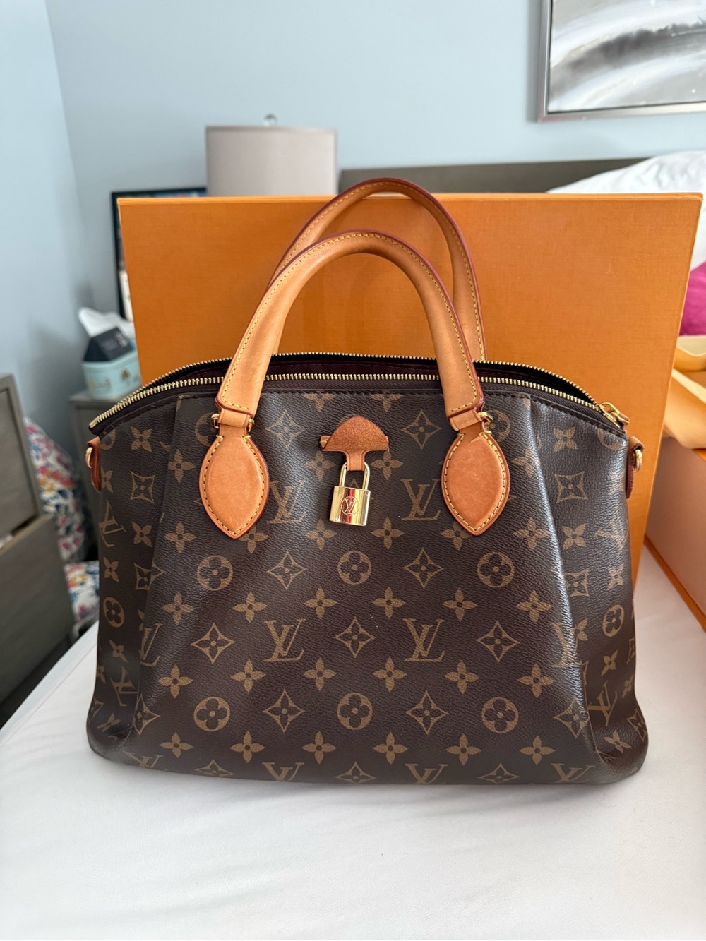 Louis Vuitton MM Rivoli bag in monogram